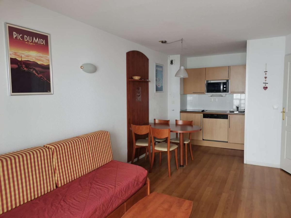 Appartement T2 Pour 4 Pers. Avec Terrasse, Piscine Couverte Et Salle De Fitness, Proche Des Pistes - Fr-1-404-199 La Mongie Kültér fotó